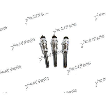 For Kubota KH-1 10 L185DT L245DT L295DT 3 Piece Glow Plug 15221-65516 15221-65512