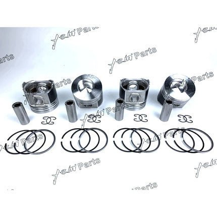Piston + Ring Kit STD 87mm For Kubota V2203M / V2403 (1G813-21110 ) Engine Parts