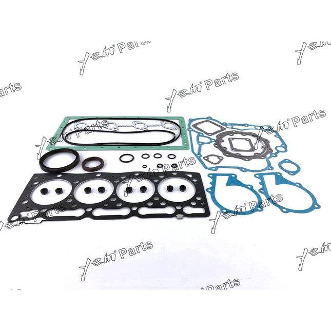 For Kubota V1505 Overhaul Gasket kit KX71 KX91 Excavator Engine Upper Lower Set