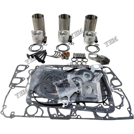 Overhaul Rebuild Kit For 3225B 3235 3235A 3235B Skid Steer 4475 Yanmar 3TNE84