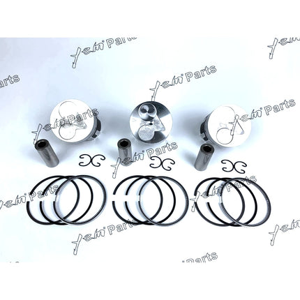 Piston + Ring Kit Set STD 67mm For Kubota D782 x3 SETS Engine Parts