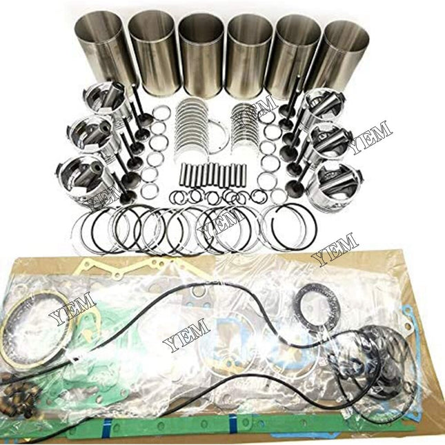 Overhaul Rebuild Kit For Mitsubishi S6S Engine TCM For Komatsu For Caterpillar Forklift