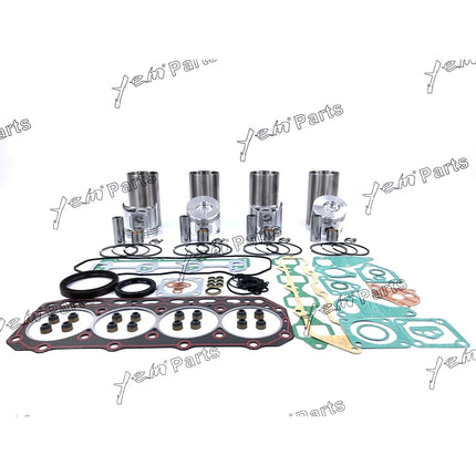 Piston,Full Gasket, Bearing, Rings, Bush,Thrust Washer For Yanmar 4TNV88 Engine