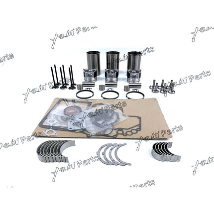 For Mitsubishi K3B Engine For Nissan H-15 N120 N150 Loader Overhaul Rebuild Kit