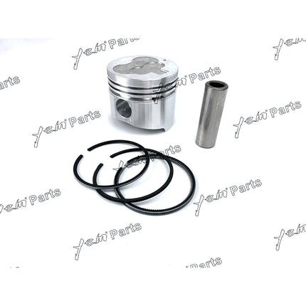Piston + Ring Kit Set Oversize 76mm ( + 0.50mm) Mitsubishi L3E PIN:18MM (MM437601) Engine Parts