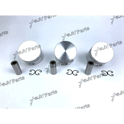Pistons Set STD 75mm For Kubota D950 x3 PCS (15732-21112) Engine Parts
