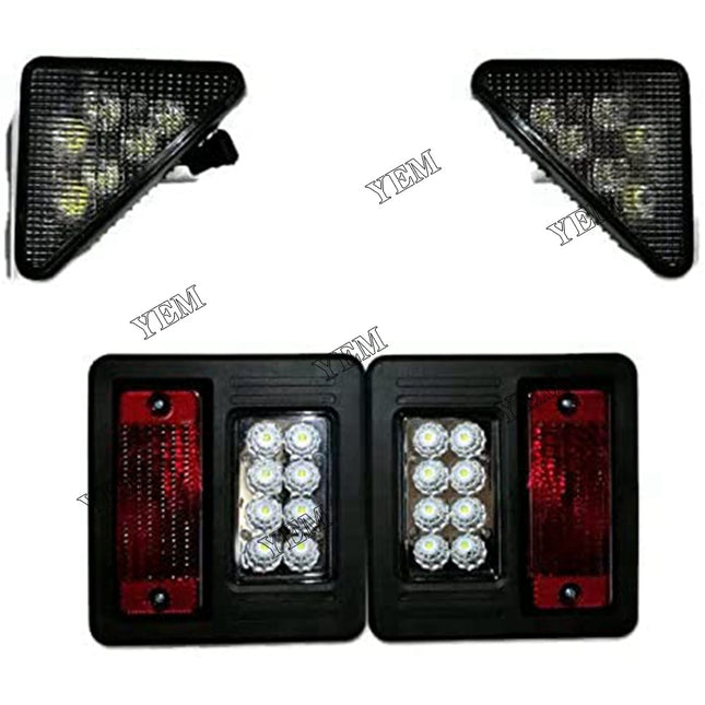 LED Head Tail Light Kit For Bobcat T110 T140 T180 T190 T200 T250 T300 T320