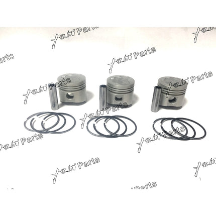 Piston Set STD 70mm For MITSUBISHI L3C x3 PCS Engine Parts