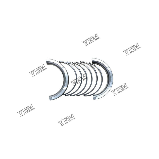 0.25mm Oversize Main Crankshaft Bearing Set For Mitsubishi S3L S3L2 Engine