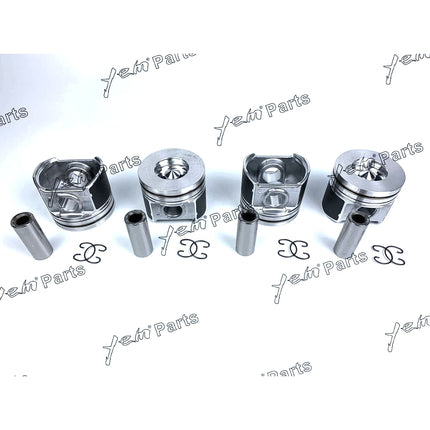 Pistons Set Oversize 87mm ( + 0.50mm) For Kubota V2403-DI 1G924-2111 Engine Parts