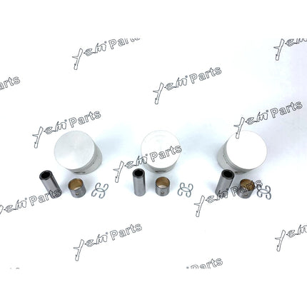 Pistons Set STD 68mm For Kubota ZB500 / D750 Engine Parts