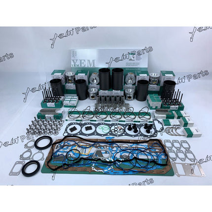 Overhaul Rebuild Kit For Hino J08E J08ET J08E-T Engine Piston Bearing Gasket Set