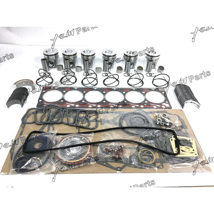 6BT Overhaul Rebuild Kit For Cummins 5.9L Engine Piston Ring Gasket Bearing Set