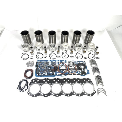 6D15(T) Engine Overhaul Rebuild Kit Fit For Mitsubishi Excavator Piston ME032870
