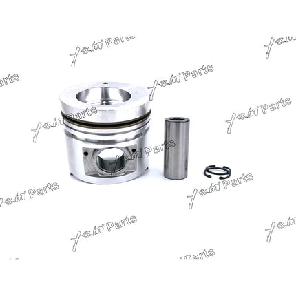 4 Sets STD Piston Set (Pin & Clip) with Rings For Mitsubishi S4S Engine Forklift