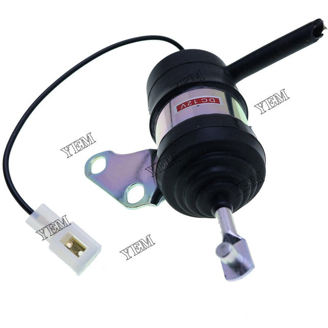 Stop Solenoid Valve 16851-60011 12V For Kubota Mower Tractor Excavator