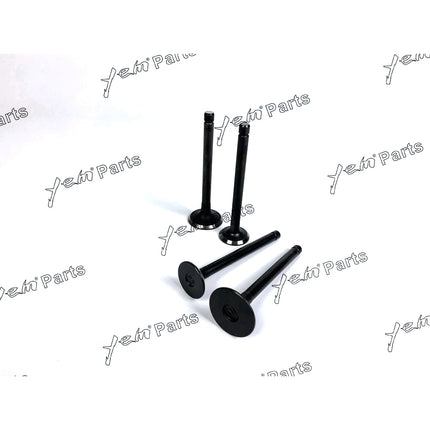 Valve Set For Kubota Z482 (76.9mm) - Intake x 2 + Exhaust x 2 Engine Parts