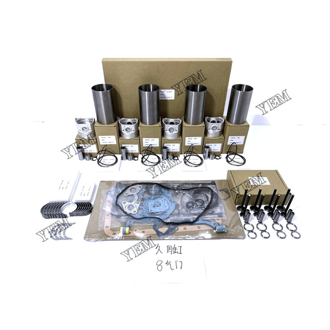 For Hyundai D4BA D4BB Engine Rebuild Kit STD For HC20-35H1 H100 Forklift Truck