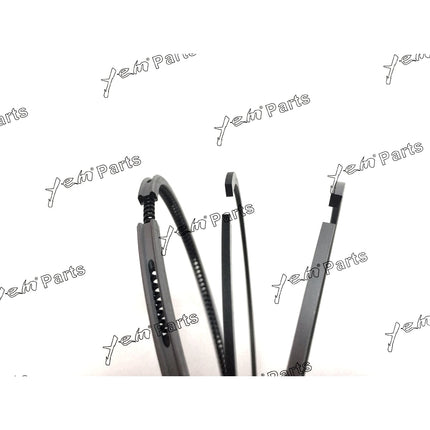 4 Sets STD Piston Ring 34417-11011 Fit For Mitsubishi S4E S4E2 Diesel Engine