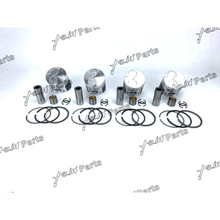 Piston + Ring Kit Set STD 84mm SHIBAURA N844 (OIL RING 4MM) Engine Parts