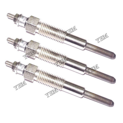 3PCS Glow Plugs SBA185366190 915-617 For New Holland Tractor TC25 TC29 TC30 TC35