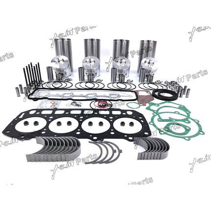 Overhaul Rebuild Kit For Yanmar 4TNE98 4D98E Engine W Valves
