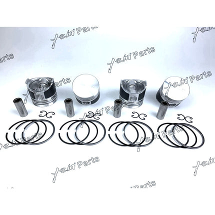 Piston + Ring Kit Set STD 72mm For Kubota ZB600 / D850 / V1100 Engine Parts