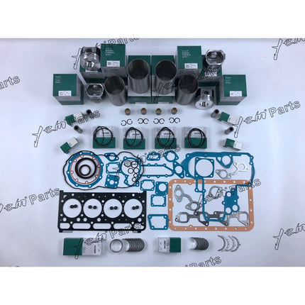 V2403 Rebuild Kit Piston Ring Liner Gasket Bearing For Kubota Engine Parts