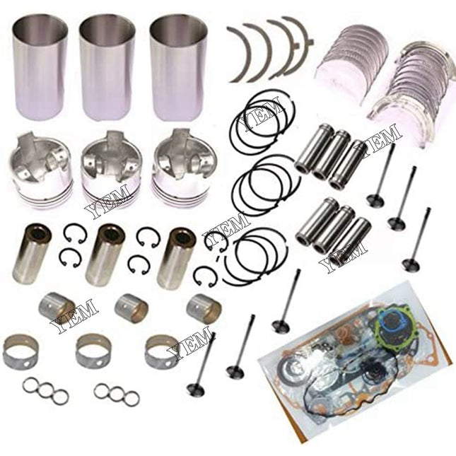 Overhaul Rebuild Kit For Kubota D902 Engine BX24 BX25 Sub Compact Tractor KX41-3