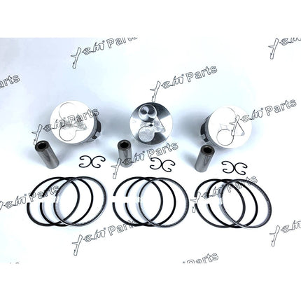 Piston + Ring Kit Set STD 67mm For Kubota D782 x3 SETS Engine Parts