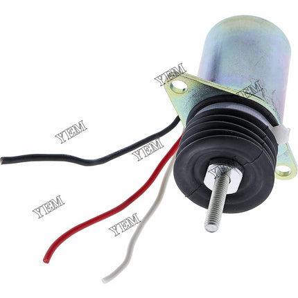 Fuel Shut off Solenoid AM124379 For john deere 375 675 675b 3375 4475 4475 6675