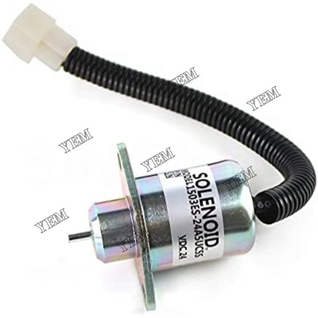 Kubota 5 Series Stop Solenoid SA-4567-T Fuel Shutdown Solenoid 1503ES-24A5UC5S