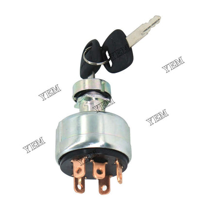 Ignition Starter Switch with 2 Keys For Hitachi EX60 EX60G EX120 EX220