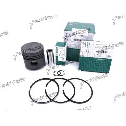 Piston + Ring Kit Set STD 76mm For Kubota D1102 Engine Parts
