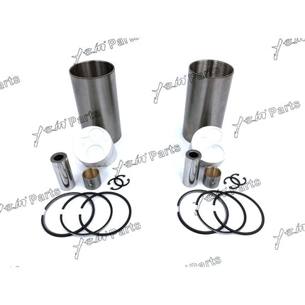 Liner Piston Kit Set STD For Kubota Z482 (Liner x 2 + Piston x 2 + Ring x 2) Engine Parts