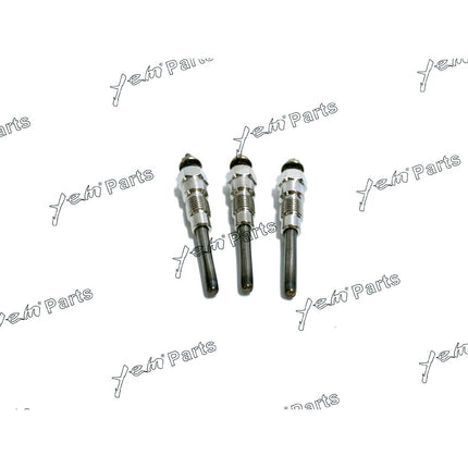 For Kubota KH-1 10 L185DT L245DT L295DT 3 Piece Glow Plug 15221-65516 15221-65512