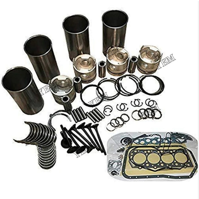 For Yanmar 4TNE98 Komatsu 4D98E Engine Overhaul Rebuild Kit