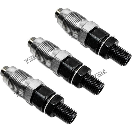 3 PCS Fuel Injector For Kubota D905 V1305 V1505 D1005 V1205 Engine
