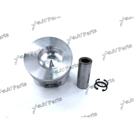 3 Sets STD Piston Set (Clip & Pin) W Rings For Yanmar 3TNE88 3D88E 3D88 Engine