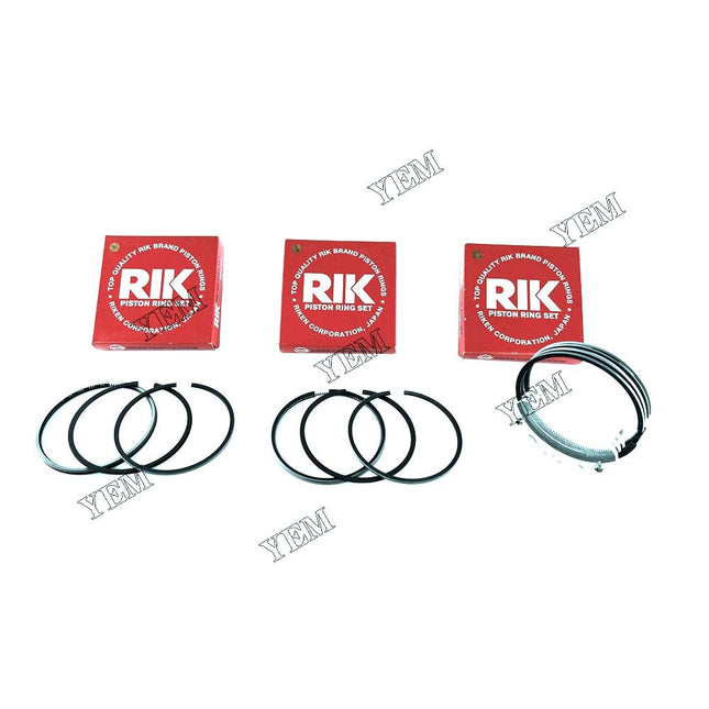 K3E Piston Ring Set For Mitsubishi Engine For Caterpillar ME20 E3E ME25 E4E Loader