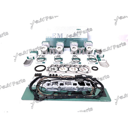 For Isuzu 4JB1 Engine Rebuild Kit non-turbo For Mustang For Bobcat 843 853 1213 960 2060