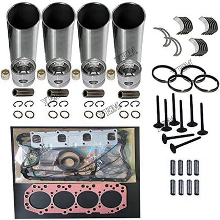 Rebuild Kit For Isuzu DA220 Engine TCM FD50Z4 FD60Z4 For Komatsu FD35 FD40 Forklift