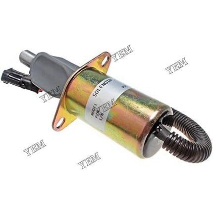 12V Fuel Shutoff Solenoid Valve 3921758 For Cummins Engine 4B3.9 6B5.9 6C8.3