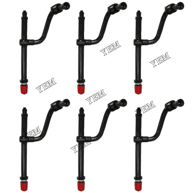 6PCS Fuel Injector AR50781 20494 AR39811 For John Deere 4020 4010 3020 4040 500C