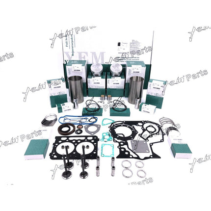 Z602 New Overhaul Rebuild Kit For Kubota Engine BX1500 Piston ring valve