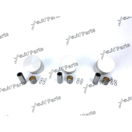 Pistons Set STD 68mm For Kubota ZB500 / D750 Engine Parts