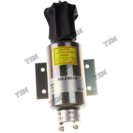 24V Fuel Stop Solenoid Valve 04400-02000 24V SA-4575 For Mitsubishi S12R S6R