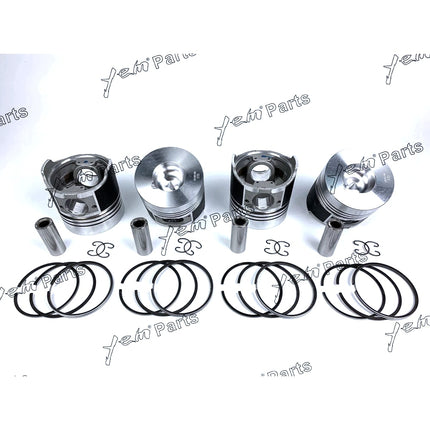 Piston + Ring Kit Set STD 105mm For Kubota V4000 (15451-21110) Engine Parts