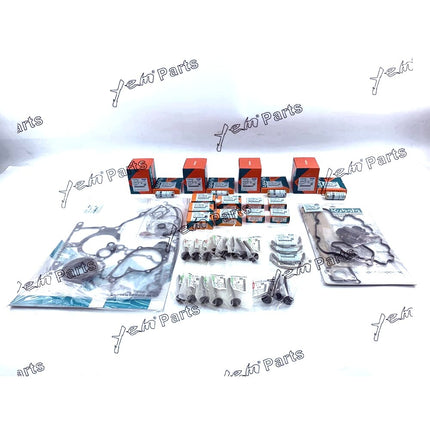 V3307 Overhaul Rebuild Kit For Kubota V3307T M6040 Tractor For Bobcat S630 T650 S65