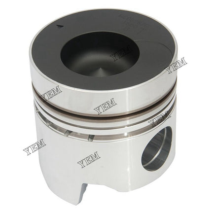 6 Cyls New Piston Set W/ Rings Fit For Mitsubishi 6D15T Engine Truck